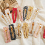 Acrylic Sparkly Hair Clip Barrettes HairClips 1