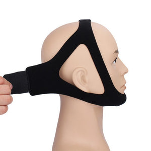 Anti Snore Chin Strap Snore Relief Black