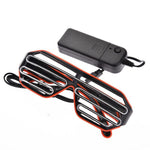 loomrack 2-Color Flashing LED Party Glasses Glow Party Supplies