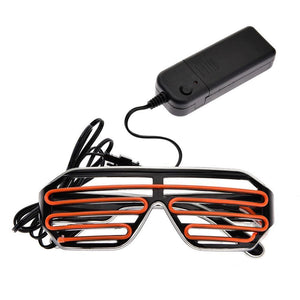 loomrack 2-Color Flashing LED Party Glasses Glow Party Supplies