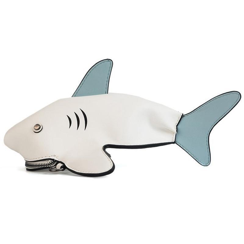 3D Shark Crossbody Bag