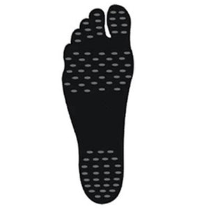 loomrack Adhesive Pads - Walk Barefoot Without Damaging Your Feet. Cotton Swabs Black S