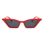 loomrack Gabby 90s Retro Cat Eye Sunglasses Sunglasses red frame black / with Sunglasses Bag